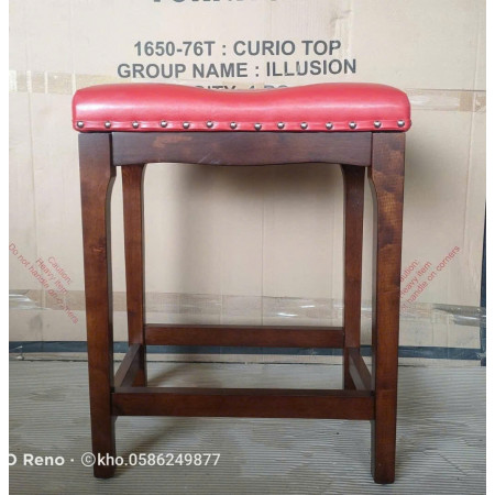 Saddle Red : Ghế Quầy Bar , Đảo Bếp - H74cm